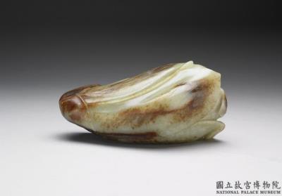 图片[3]-Jade flower holder in the shape of a magnolia blossom, Ming dynasty (1368-1644)-China Archive